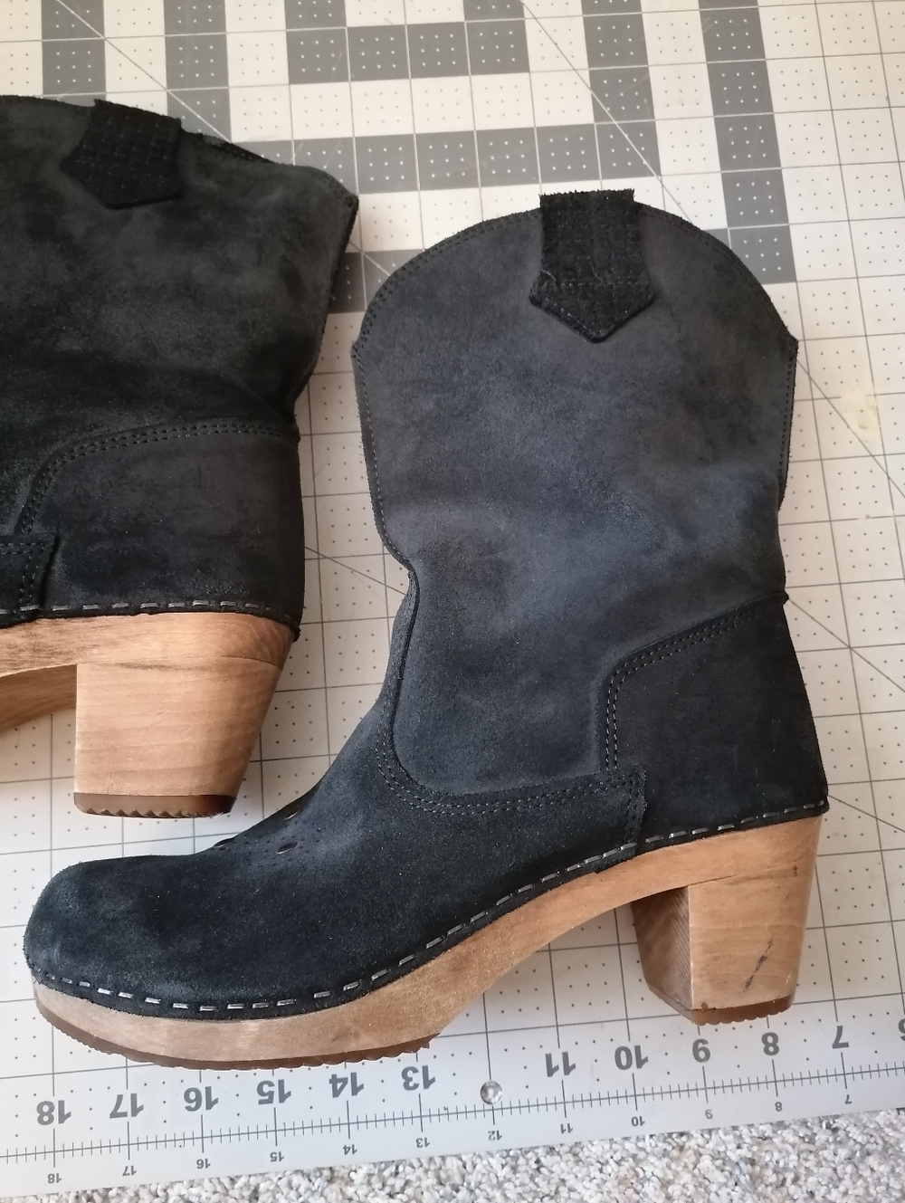 Sanita Suede Western Boots size 39
